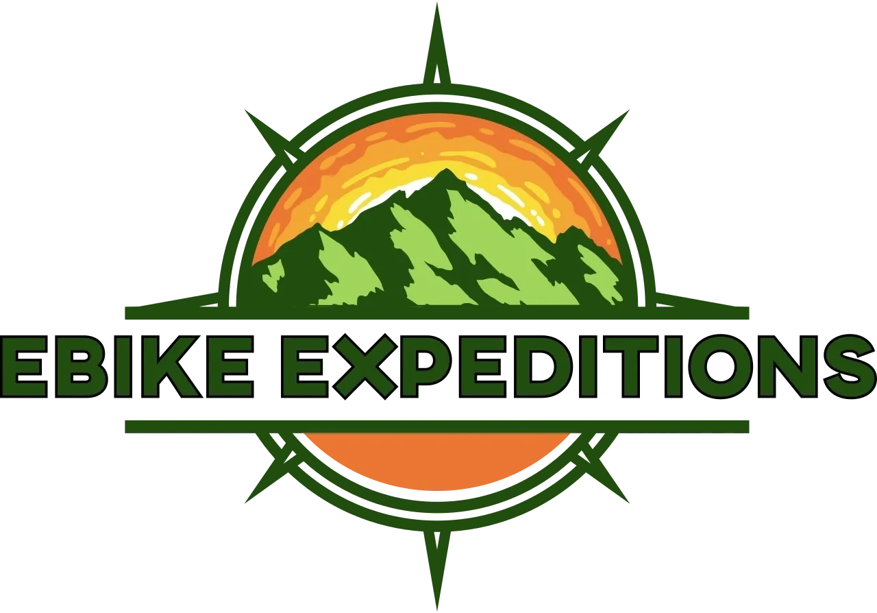 A logo of the lake expedition